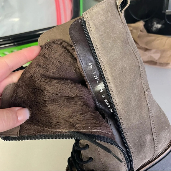 ARA High Soft | Combat Mid Calf‎ Boots New 4.5 Dover Lace Up - Picture 5 of 6